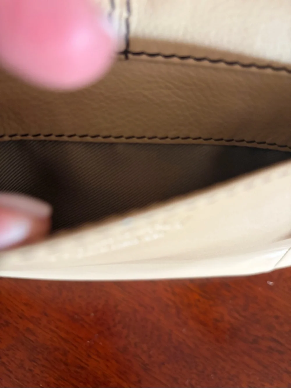 American Leather Co. Shoulder Bag Triple Entry and Double Straps